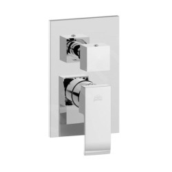 Paffoni Level - Mitigeur de douche encastré avec inverseur, 3 sorties, chrome LES019CR