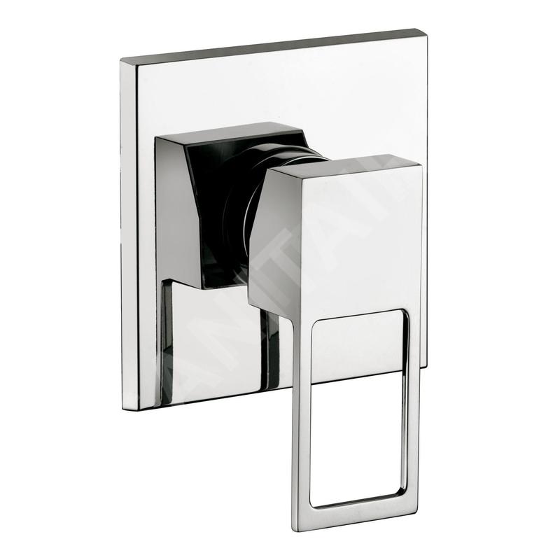 Paffoni Effe - Mitigeur de douche encastré avec corps d’encastrement, chrome EF010CR