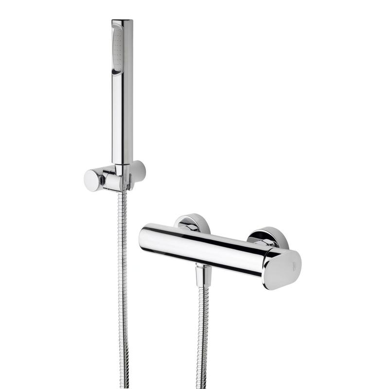 Paffoni Candy - Ensemble de douche avec mitigeur, chrome CA168DCR