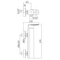 Paffoni Candy - Ensemble de douche avec mitigeur, chrome CA168DCR