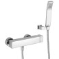 Paffoni Level - Mitigeur de douche avec accessoires, chrome LEC168DCR Paffoni Level - Mitigeur de douche avec accessoires, chrome LEC168DCR