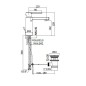 Paffoni Ringo - Mélangeur lavabo avec bec, économie d'énergie, chrome RIN075CR-ES Paffoni Ringo - Mélangeur lavabo avec bec, économie d'énergie, chrome RIN075CR-ES