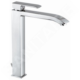 Paffoni Level - Mitigeur de lavabo avec vidage, chrome LES085CR