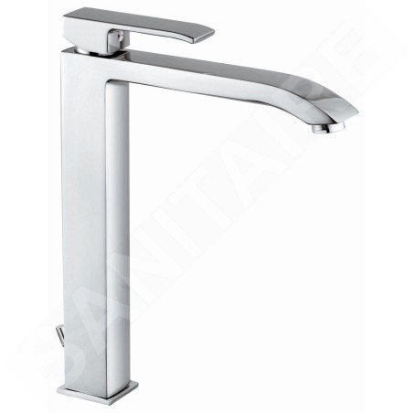 Paffoni Level - Mitigeur de lavabo avec vidage, chrome LES085CR