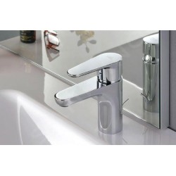 Paffoni Green - Mitigeur de lavabo avec vidage, chrome GR075CR