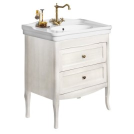 Unité de vanité RETRO 73x80x46,5cm, vieux blanc