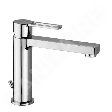 Paffoni Ringo - Mitigeur de lavabo avec bonde, chrome RIN073CR