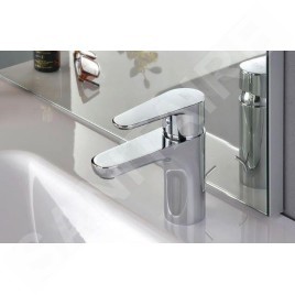 Paffoni Green - Mitigeur de lavabo avec vidage, Energy Saving, chrome GR075CR-ES