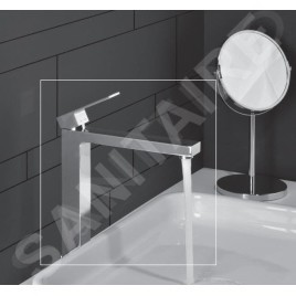 Paffoni Effe - Mitigeur de lavabo Tall avec vidage, chrome EF085CR