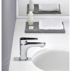 Paffoni Sly - Mitigeur de lavabo, Energy Saving, chrome SY071CR-ES