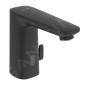 Hansa Electra - Mitigeur thermostatique électronique de lavabo, à piles, Bluetooth, noir mat 9210221933