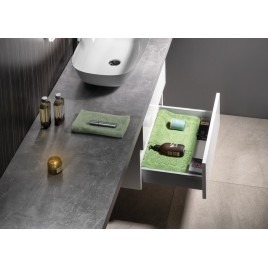 AVICE Vanity Unit 60x50x48cm, 2xdrawer/blanc