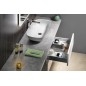 AVICE Vanity Unit 60x50x48cm, 2xdrawer/blanc AVICE Vanity Unit 60x50x48cm, 2xdrawer/blanc