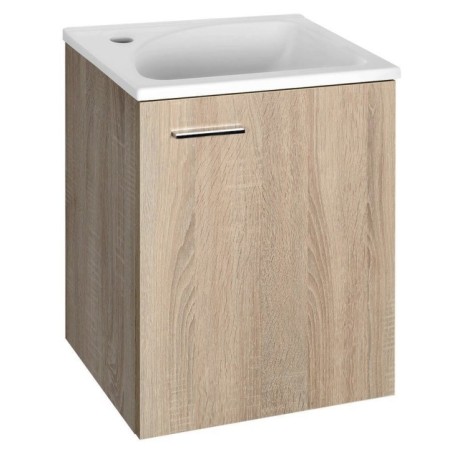 ZOJA/KERAMIA FRESH Unité de vanité 40x50x32cm, placage de chêne