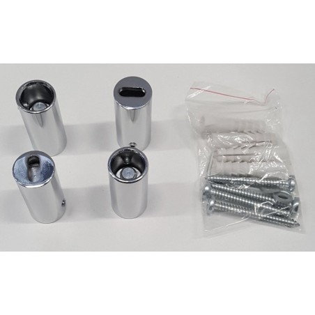 Supports de montage DORLION, chrome