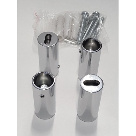 Supports de montage DORLION, chrome