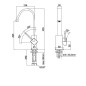 Paffoni Level - Mitigeur de lavabo, chrome LEA878CR