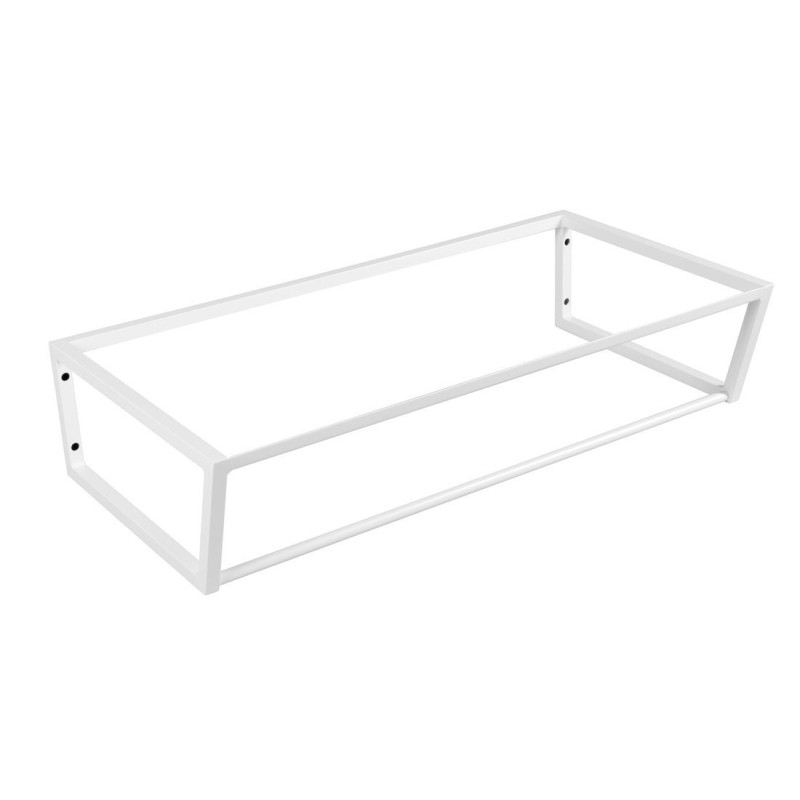 Console SKA sous lavabo 900x200x460mm, tapis blanc