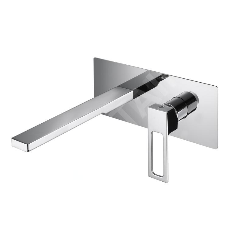 Paffoni Effe - Mitigeur de lavabo encastré avec corps d’encastrement, chrome EF105CR