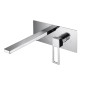 Paffoni Effe - Mitigeur de lavabo encastré avec corps d’encastrement, chrome EF105CR