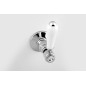 ANTEA Robinet de mélangeur de douche en béton, 2 voies, chrome
