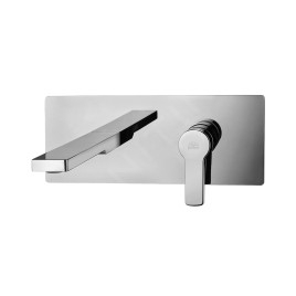 Paffoni West - Mitigeur de lavabo encastré avec corps d’encastrement, chrome WS106CR