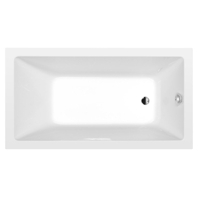 NOEMI Bain rectangulaire 150x80x39cm, Blanc NOEMI Bain rectangulaire 150x80x39cm, Blanc