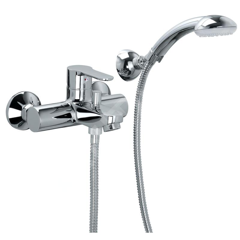 Paffoni Blu - Mitigeur de baignoire avec accessoires, chrome BLU023CR Paffoni Blu - Mitigeur de baignoire avec accessoires, chrome BLU023CR