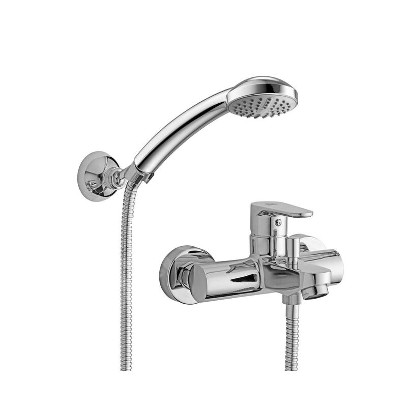Paffoni Green - Mitigeur de baignoire avec accessoires, chrome GR023CR Paffoni Green - Mitigeur de baignoire avec accessoires, chrome GR023CR