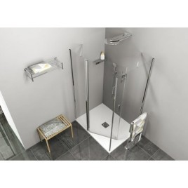 ZOOM Rechteckige Duschkabine 1200x700mm L/R Variante