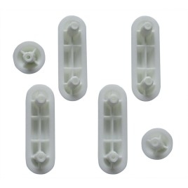 Débardeurs de rechange pour sièges de toilette MDF/wood