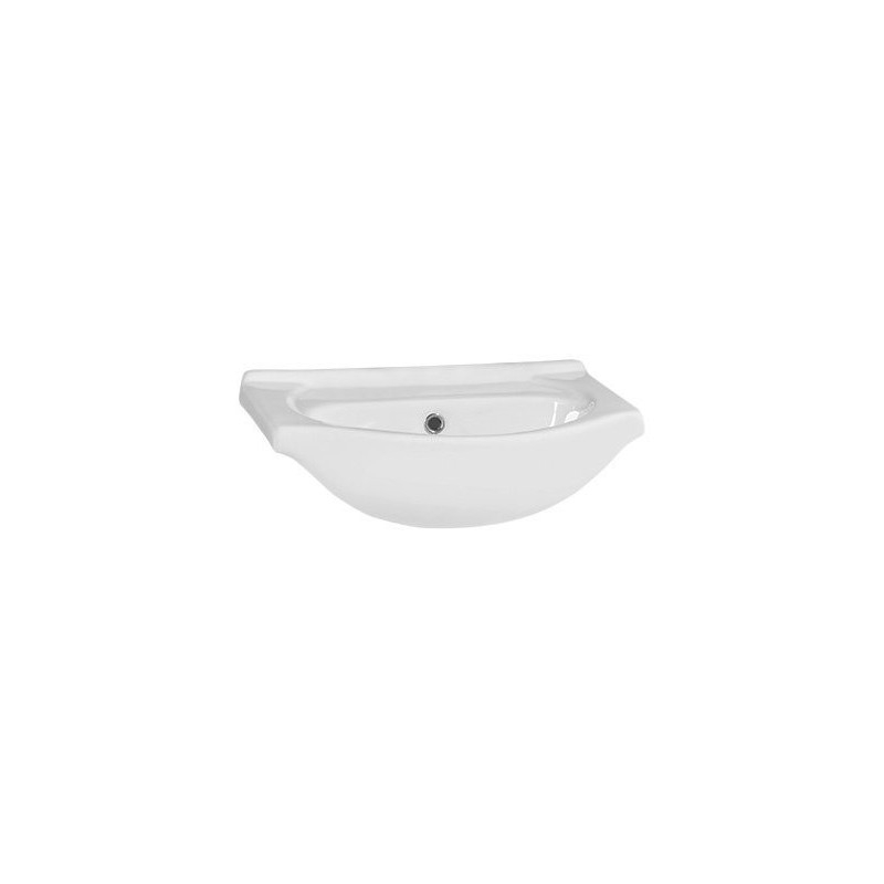 Unité de vanité céramique SIMPLEX ECO lavabo 50x42 cm, blanc