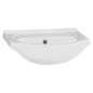 Unité de vanité céramique SIMPLEX ECO lavabo 50x42 cm, blanc