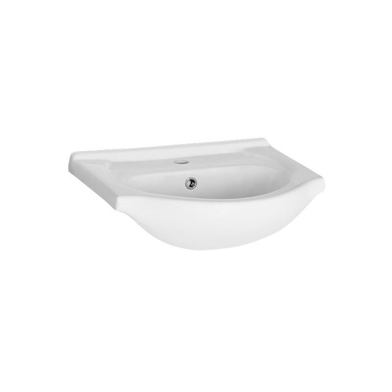 Unité de vanité céramique SIMPLEX ECO lavabo 55x44 cm, blanc