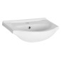 Unité de vanité céramique SIMPLEX ECO lavabo 55x44 cm, blanc