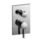 Paffoni Rock - Mitigeur de douche encastré avec inverseur, 3 sorties, chrome RO019CR Paffoni Rock - Mitigeur de douche encastré avec inverseur, 3 sorties, chrome RO019CR