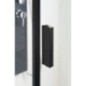 ZOOM BLACK Quadrant Vitrine 900x900mm, verre clair, gauche ZOOM BLACK Quadrant Vitrine 900x900mm, verre clair, gauche
