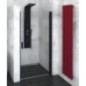ZOOM BLACK Porte de douche 800mm, verre clair ZOOM BLACK Porte de douche 800mm, verre clair