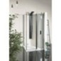 ZOOM BLACK Porte de douche 1000mm, verre clair ZOOM BLACK Porte de douche 1000mm, verre clair
