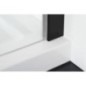 ZOOM BLACK Porte de douche 1000mm, verre clair ZOOM BLACK Porte de douche 1000mm, verre clair