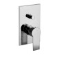 Paffoni Tango - Mitigeur de douche encastré avec inverseur et corps d’encastrement, chrome TA015CR