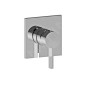 Paffoni Rock - Mitigeur de douche encastré avec corps d’encastrement, chrome RO010CR