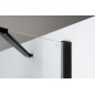 ZOOM BLACK Vitrine carrée 900x900mm, verre clair ZOOM BLACK Vitrine carrée 900x900mm, verre clair