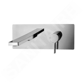 Paffoni Rock - Mitigeur de lavabo encastré avec corps d’encastrement, chrome RO106CR