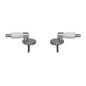 CLASSIC Charnières douces pour MSC87CN20, chrome
