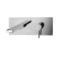 Paffoni Rock - Mitigeur de lavabo encastré avec corps d’encastrement, chrome RO104CR