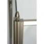 ANTIQUE Porte de douche 800mm, verre clair, gauche/bronze ANTIQUE Porte de douche 800mm, verre clair, gauche/bronze