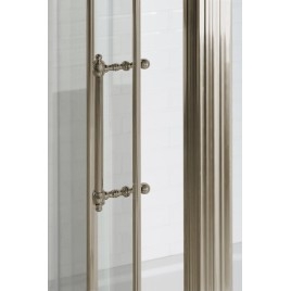 ANTIQUE Porte coulissante 1100mm, verre clair, bronze