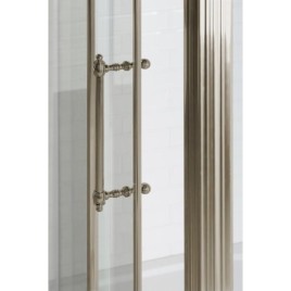 ANTIQUE Porte coulissante 1200mm, verre clair, bronze