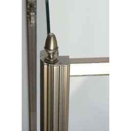 ANTIQUE Porte coulissante 1200mm, verre clair, bronze